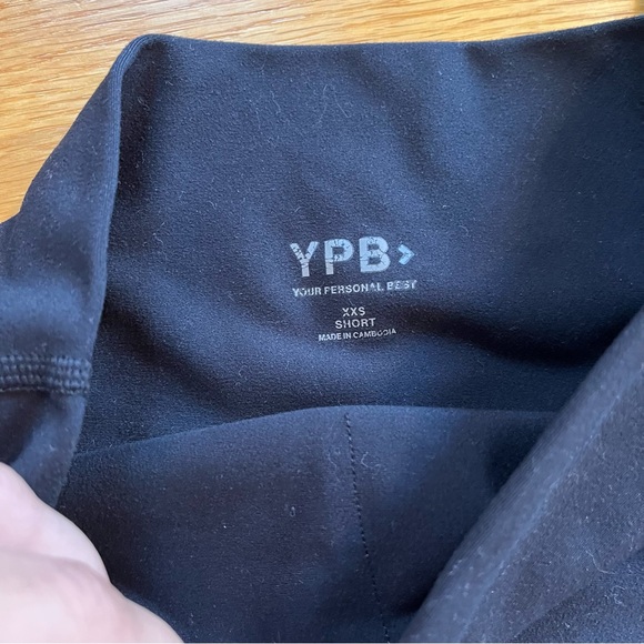 Abercrombie YPB your personal best black leggings size XXS short - Picture 3 of 4